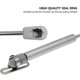 thumbnail image 3 of Resortes de gas Augiimor 100N, 21,3 cm, soporte de tapa de apertura suave, 3 of 6