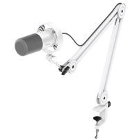 Kit De Micrófono Fifine Podcast Xlr/Usb, Metal-Amplitank K688T Blanco