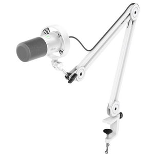 Kit De Micrófono Fifine Podcast Xlr/Usb, Metal-Amplitank K688T Blanco