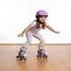 thumbnail image 3 of Patin 4 Ruedas Con Luces Y Kit Talla M 35 38 Morado, 3 of 4