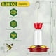 thumbnail image 5 of Comedero para colibríes PENXUA colgante para exteriores 250 ml con 5 puertos de alimentación, 5 of 9
