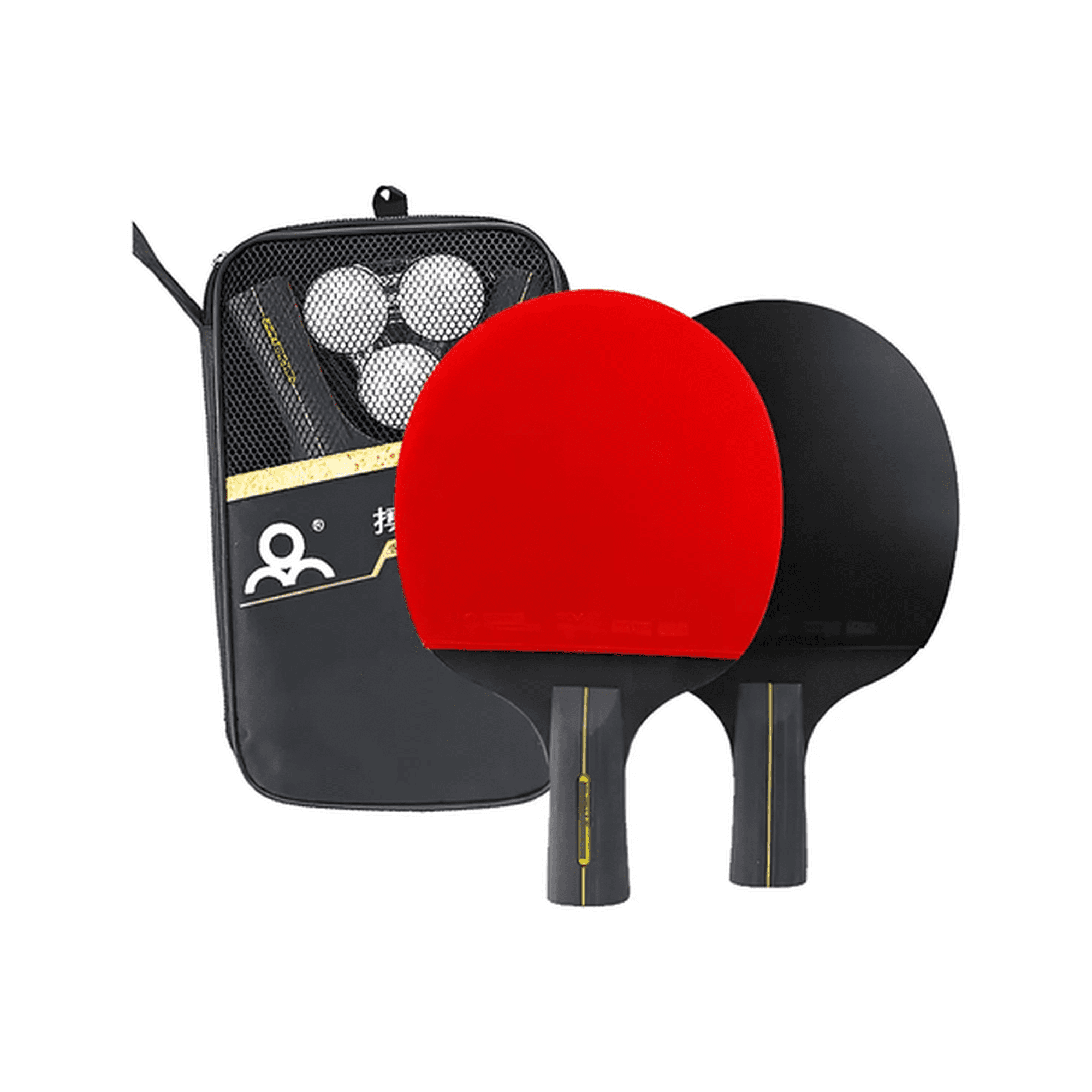 Genérico - Set Paletas Ping Pong Fl Loki + 3 Pelotas + Estuche