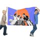 thumbnail image 2 of Amor Sin Barreras Bandera impresa con temática, regalo perfecto para fanáticos, amigos y familiares, y adecuada para actividades al aire libre e interiores, decoraciones de fiesta. 90 cm × 150 cm., 2 of 6