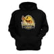 thumbnail image 1 of Polerón Canguro Pacman Negro Talla M Unisex, 1 of 1