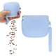 thumbnail image 1 of Uxcell Bolsa de Golosinas para Perros de Silicona, Cierre Automático, Tamaño de Bolsillo, Bolsa Portátil para Caminar 4x3 Pulgadas (Azul, 1Pcs), 1 of 7