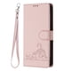 thumbnail image 2 of Funda tipo cartera FOXDOCK para Samsung Galaxy A21 con soporte, ranuras, RFID, diseño de gato, 2 of 5