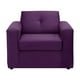 thumbnail image 1 of Sofa Vivo 1c Felpa 30 Morado, 1 of 5