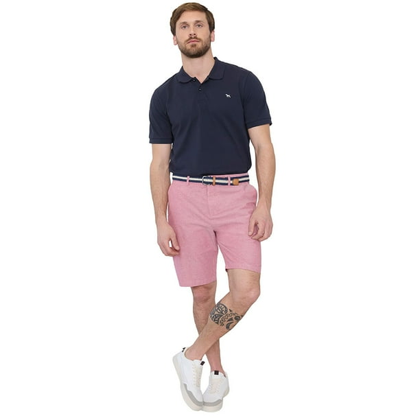 Bermuda Hombre Cinturón Coral Corona