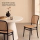 thumbnail image 2 of Pack 4 Sillas de Terraza y Exterior Modernas Lombardia Negra, 2 of 8