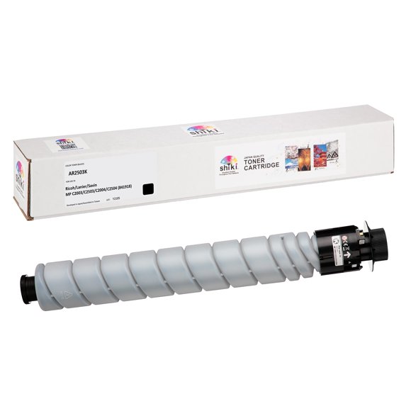 Cartucho de tóner negro SHIKI para Ricoh/Lanier/Savin MP C2003/C2503 15K