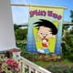 thumbnail image 5 of El Mundo de Bobby-bandera de jardín temática. Regalo perfecto para fans, amigos y familiares, ideal para actividades al aire libre y decoración de fiestas.28CM*45CM, 5 of 5