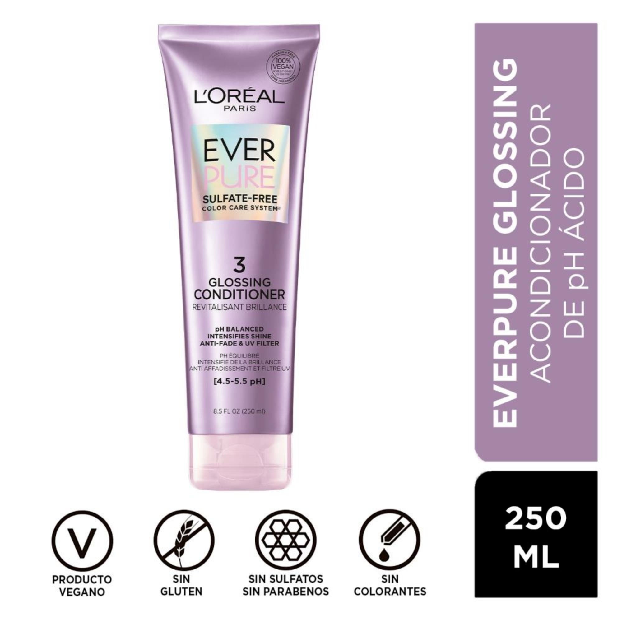Acondicionador Ever Pure Glossing 250 ml L'Oréal