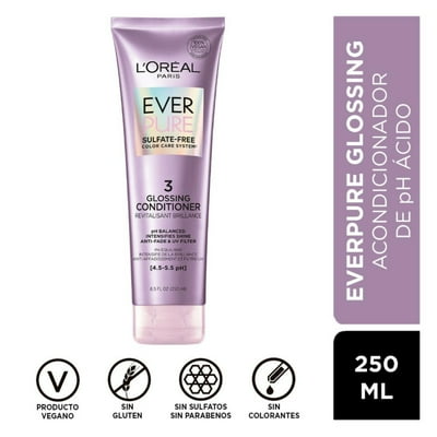 Acondicionador Ever Pure Glossing 250 Ml L'Oréal