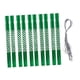 thumbnail image 1 of Juego De 10 Tubos De Aluminio Para Carillón De Viento, Vacíos, Para Jardín, Exteriores, Adultos Y Ni?os, Color Verde, 1 of 5