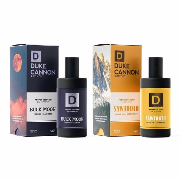 Perfume Duke Cannon Supply Co. Set de 50 ml de Buck Moon & Sawtooth