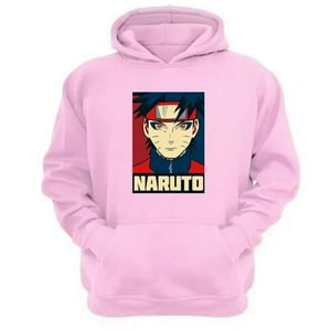 Genérico - Polerón Canguro Naruto Rosa Talla Xl Unisex