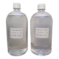 Hangar77 - Resina Epoxica Cristal 1:1 Visc. Media Especial Mesa 2000Gr.