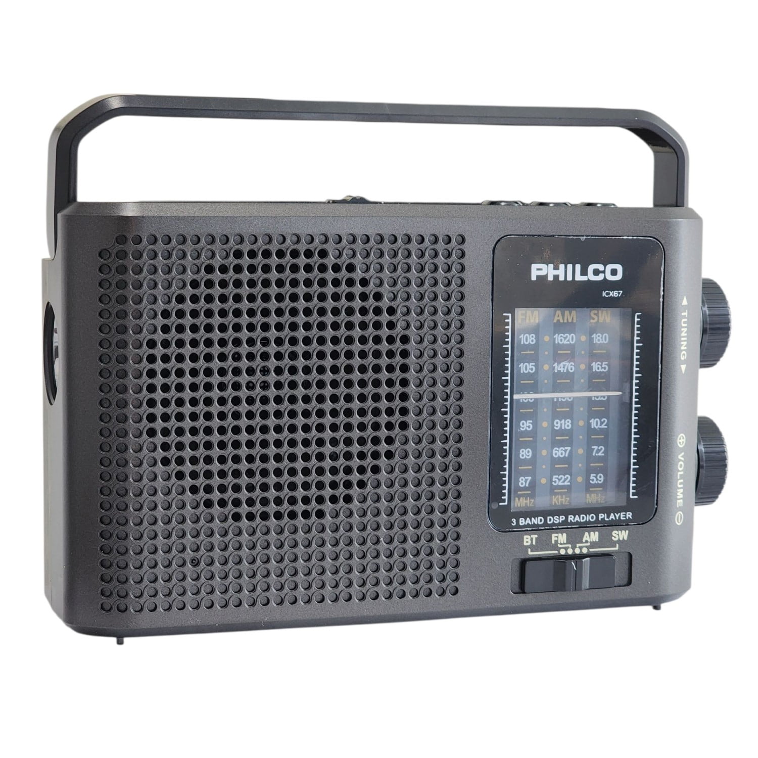 Radio Multibanda Recargable Bt Icx67 Philco