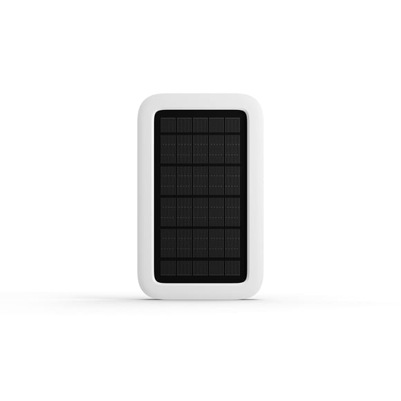 Panel solar SimpliSafe para cámara de seguridad exterior blanco