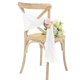 thumbnail image 1 of Xiao Hua Correas Blancas para Respaldo de Asiento -4 Piezas, Cinturón de Silla Preatado de 108.27 X 15.75 Pulgadas, Adecuado para Jardín Exterior, Boda, Playa, Ceremonia, Decoración de Silla de, 1 of 5