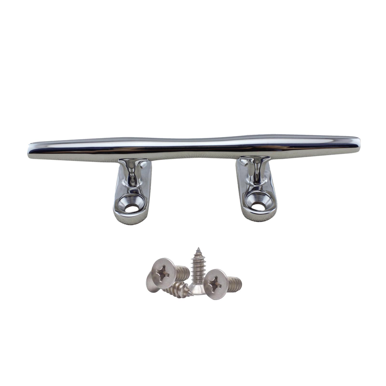 Ioensy - Boat Dock Cleat Durable Professional Con 4 Tornillos De Instalación Grado Marino 4 Pulgadas