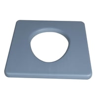 Magideal - Panel De Asiento De Inodoro, Orinal Doméstico, Sillas, Asiento De Inodoro , Panel Ancho, Para Personas Mayores, Resistente, Portátil Redondeado