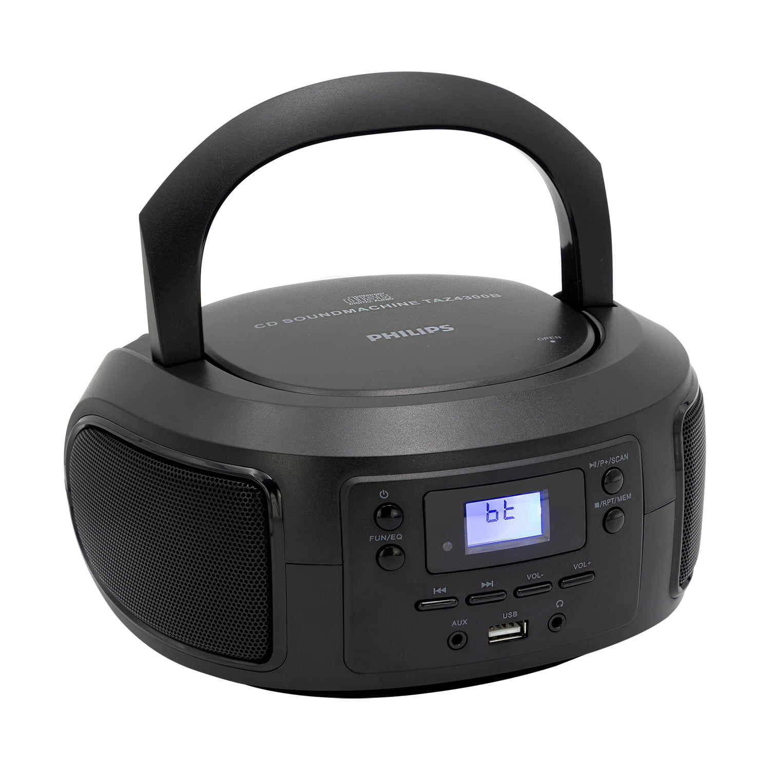 Philips - Radio Bt Taz4300b37 Cd Usb Aux Fm / Taz4300b