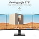 thumbnail image 4 of Monitor KOORUI FHD de 23,8 pulgadas, 1920 x 1080p VA, 75 Hz, HDMI/VGA, 4 of 6