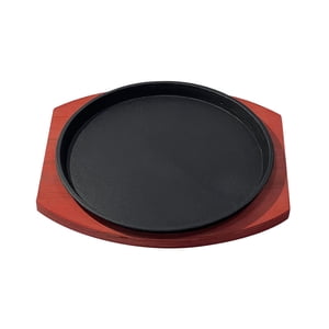 Bothyi - Plato De Carne De Hierro Fundido Chisporroteante Para Servir En La Cocina Del Restaurante Del Hogar