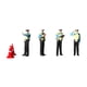thumbnail image 5 of Figuras De Policía De Tráfico En Miniatura Escala 1/64 Para Coleccionables De Decoración De Escenas DIY, 5 of 5