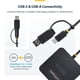 thumbnail image 4 of Dock USB‑C/USB‑A para SSD M.2 NVMe StarTech.com 10 Gbps sin herramienta, 4 of 8