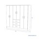 thumbnail image 4 of Clóset Maipo 6 Puertas Blanco, 4 of 4