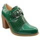 thumbnail image 1 of Botin correa hebilla Verde, 1 of 5
