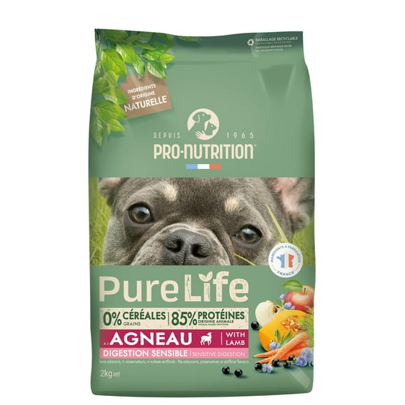 Alimento Pure Life Hipoalergenico Cordero Perro 2kg