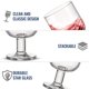 thumbnail image 4 of Copas de vino Bormioli Rocco 270 ml apilables, juego de 6, 4 of 7