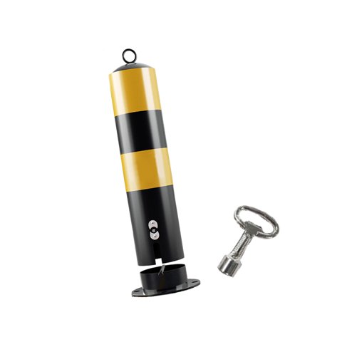 Ioensy - Poste De Barrera De Estacionamiento Poste De Advertencia Para Estacionamiento Poste De Bolardo Seguro Para Supermercados Estilo B