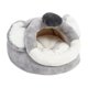 thumbnail image 5 of Casa Para Conejillos De Indias, Nido De Invierno Para Hámster Erizo, Animales Peque?os Gris Cálido S, 5 of 5