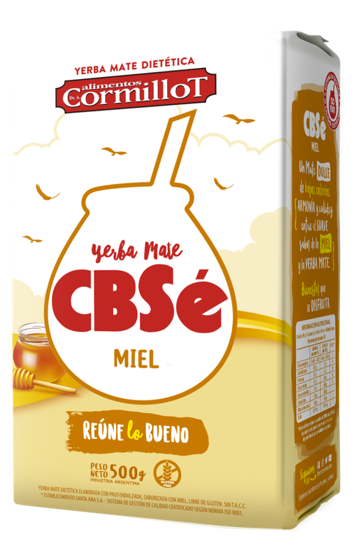 Rakko Natural - Yerba Mate Cbse Miel 500Gr