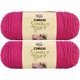 thumbnail image 1 of Yarn Caron Simply Soft Solids, color fucsia, paquete de 2 unidades, 340,2 g/576 m, 1 of 1