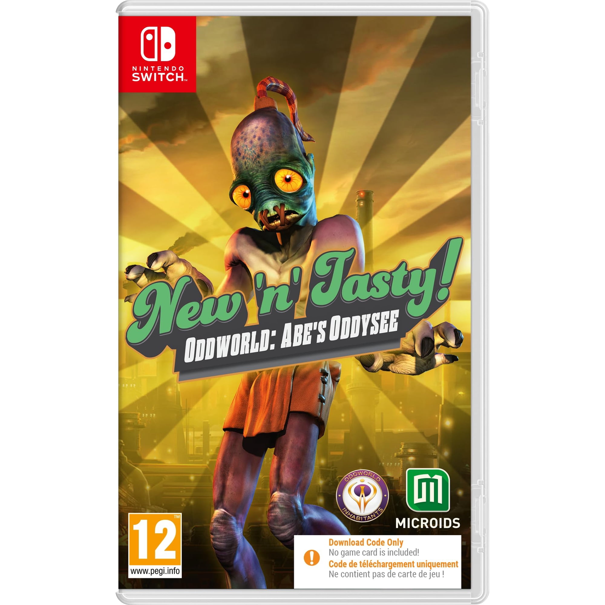 Videojuego Microïds New 'n' Tasty! Oddworld: Abe's Oddysee