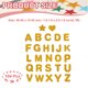 thumbnail image 2 of Pegatinas de Espuma de Alfabeto, 104 Piezas Letras A-Z EVA Autoadhesivas Brillantes Forma de Espuma Suministros para Manualidades para Scrapbook Tarjeta DIY Decoración del Hogar, Dorado, 2 of 6