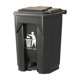 thumbnail image 2 of Papelera Con Pedal, Sencilla, Para Cocina, Hotel Y Hogar, 50 L, 2 of 5