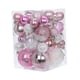thumbnail image 3 of 36 piezas de adornos para árboles de Navidad, decoración navideña, adornos de bolas navideñas para coronas, celebraciones, aniversarios, año nuevo, pu Blanco rosa, 3 of 5