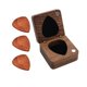 thumbnail image 2 of Caja De Madera Para Púas De Guitarra, Organizador De Púas De Guitarra Para Amantes De La Música, Caja De Regalo Para Novios, Púas Rojas, 2 of 5