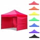 thumbnail image 1 of Toldo Plegable 2x2 MTS con Paredes Laterales Rojo Impermeable UV, 1 of 3