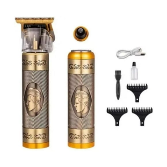 Kit Mini Maquina Rasuradora Corta Pelo 3 En 1 Afeitadora Usb