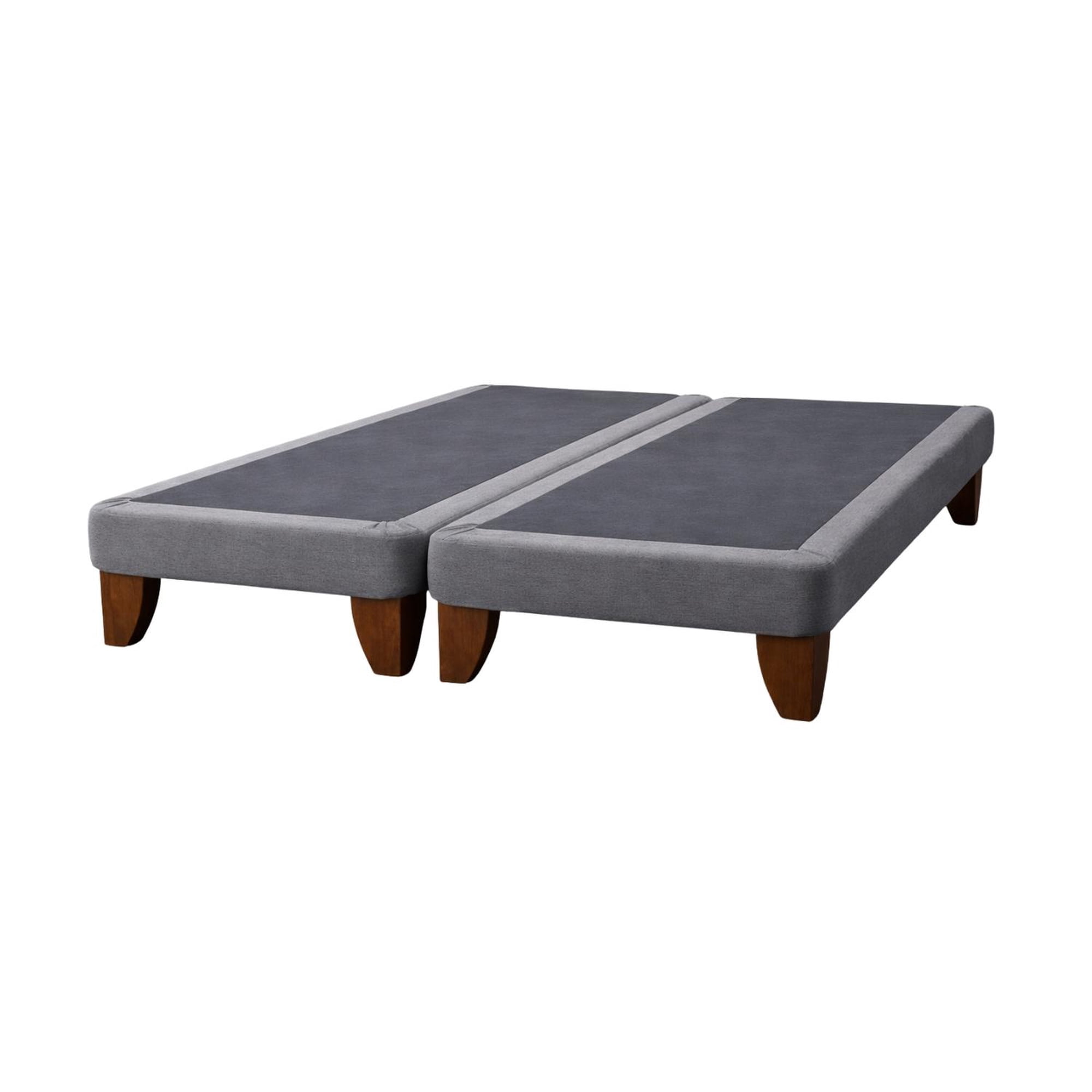 Ebla - Base De Cama Europea 2 Plazas Dividida 190 Cm Largo
