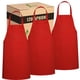 thumbnail image 1 of Delantal Green Lifestyle Professional Chef, paquete de 120, rojo, 1 of 6