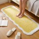 thumbnail image 2 of REGALWOVEN Alfombra de Cocina Boho, Pasillo Antideslizante Lavable a Máquina para Pasillo al Lado de la Cama, Suave Alfombra de Piso de Lana Sintética Amarilla 47" x 16", 2 of 5