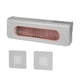 thumbnail image 4 of Caja De Almacenamiento De Calcetines Montado En La Pared Transparente Duradero Para Sala De Estar Tocador Gris, 4 of 4